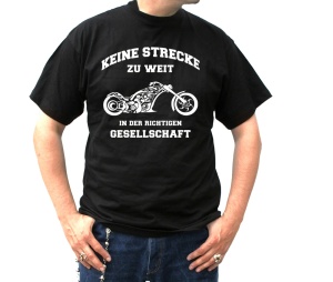 T-Shirt Keine Strecke zu weit